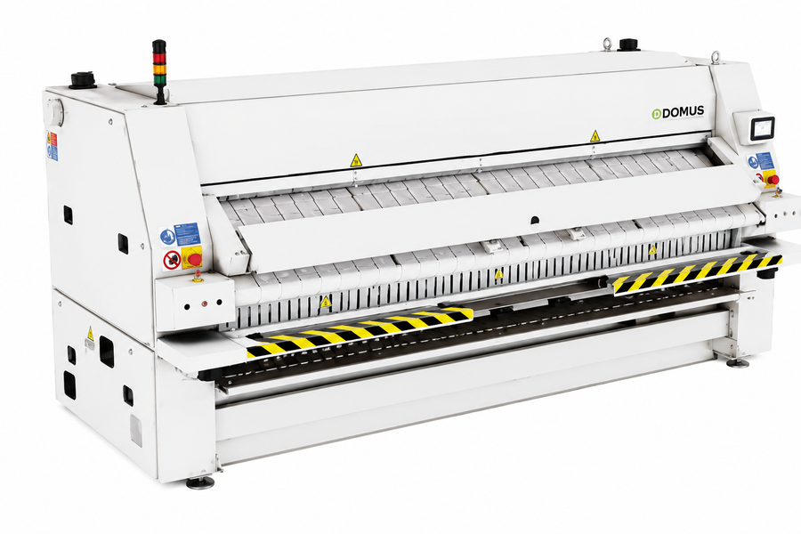 Domus SPE600-1-3300 Drying Ironer With Folder And Stacker
